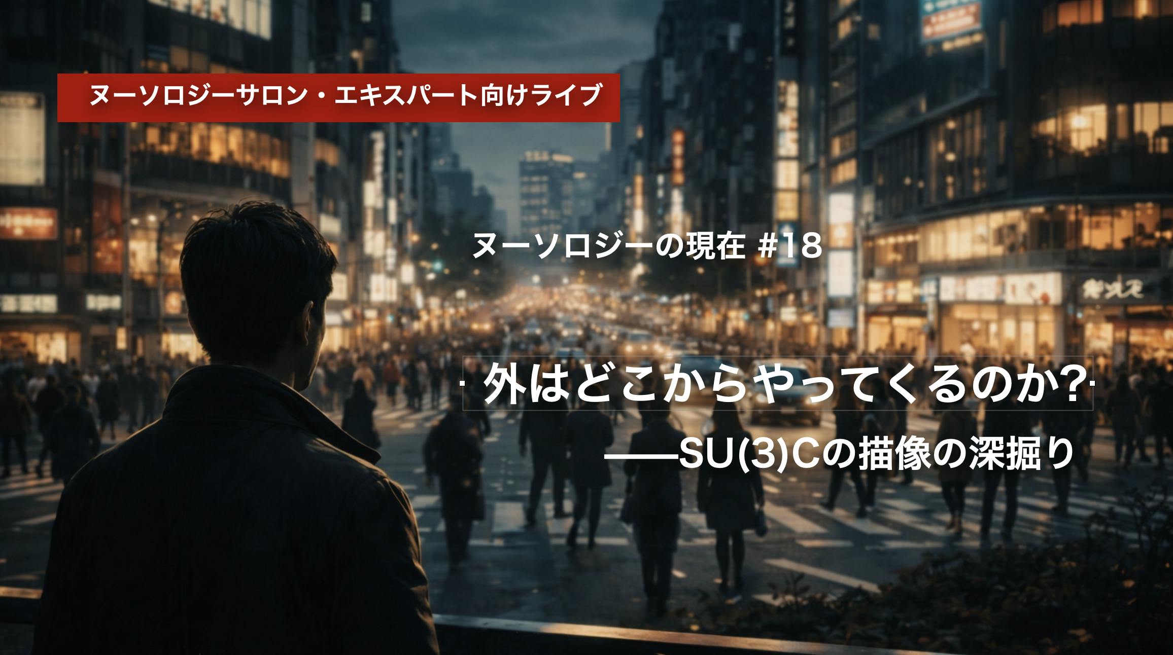 「外はどこからやってくるのか」——SU(3)Cの描像の深掘り